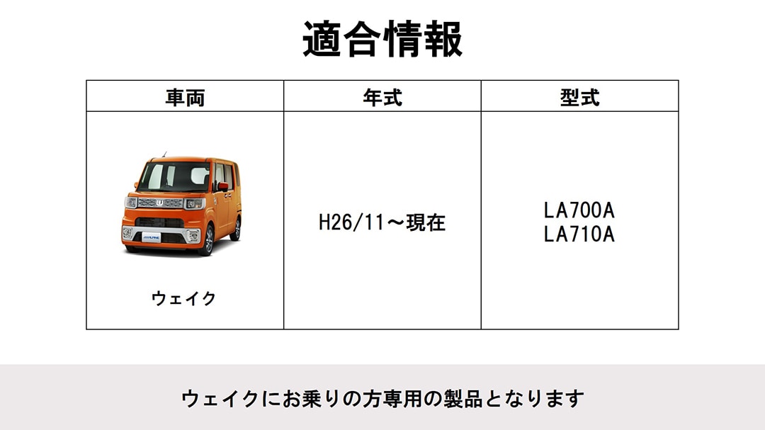ウェイク用 フローティングビッグDA