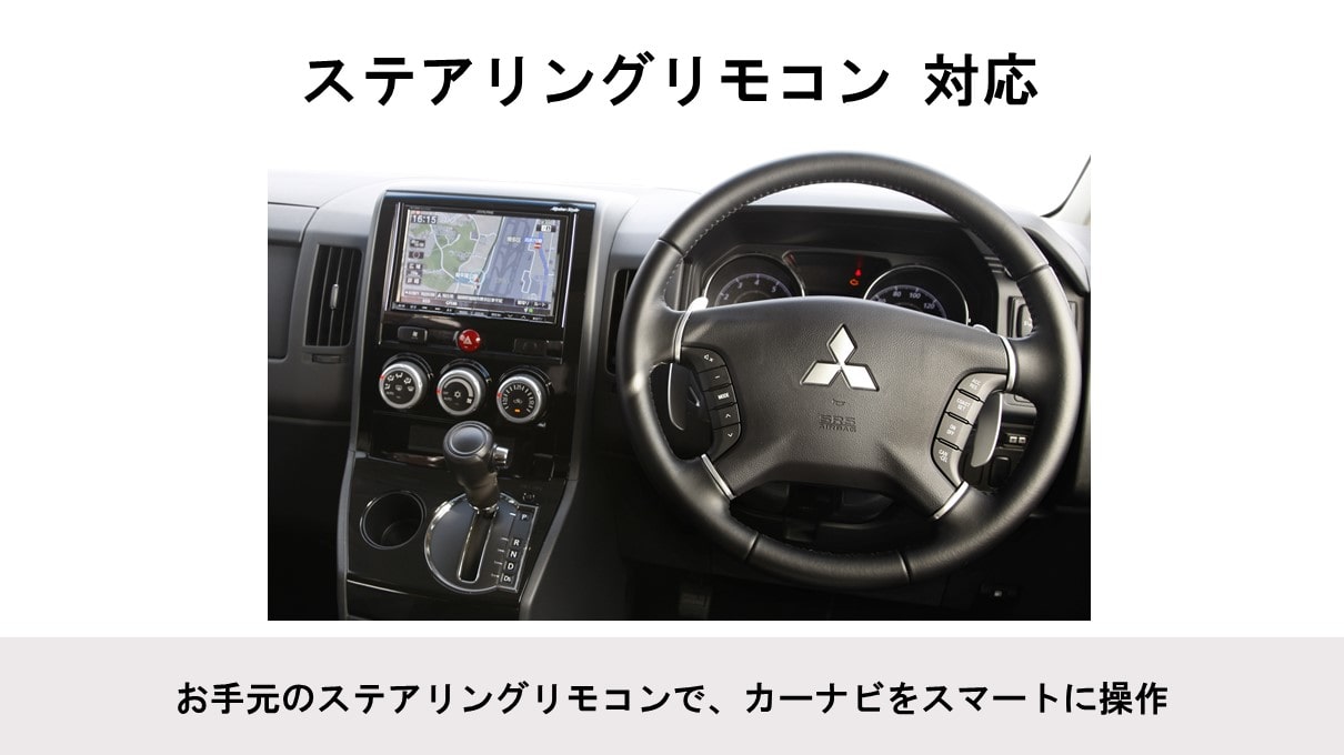 デリカD:5専用 9型カーナビ ビッグX HDMIパッケージ