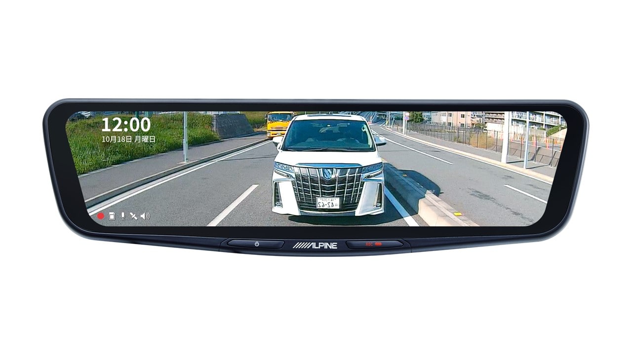 アルパイン公式直販サイト ALPINE STORE10型ドライブレコーダー搭載  