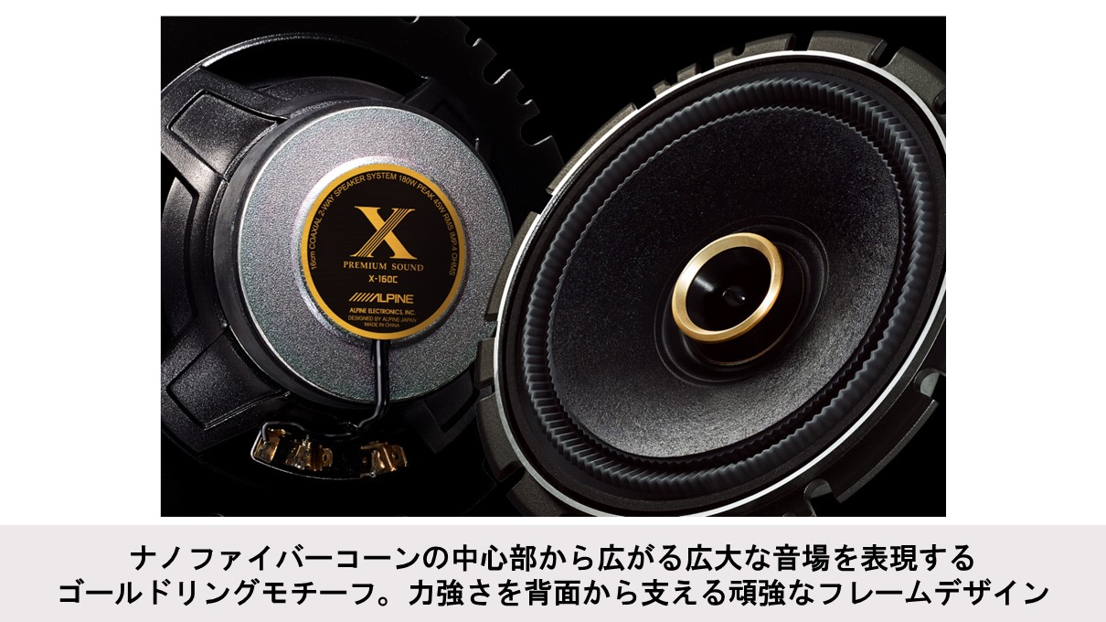 Xプレミアムサウンドパッケージ (16cmコアキシャル2WAYスピーカー/インナーバッフル)