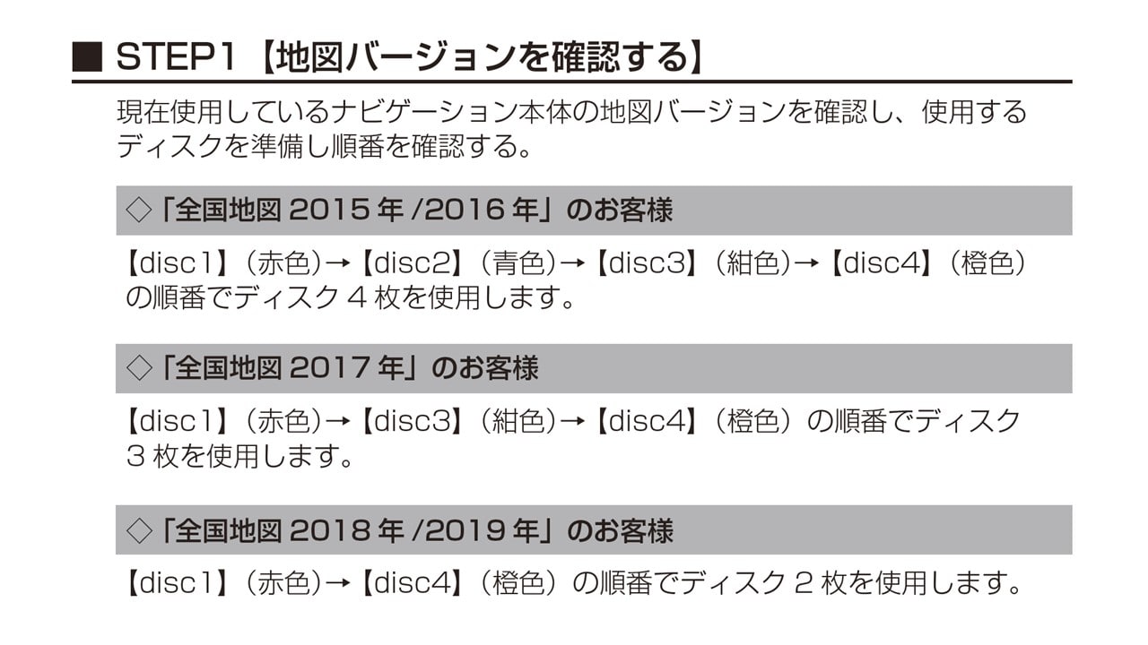 2015年アルパインカーナビ ビッグX/2016年アルパインカーナビ向け2020年度地図ディスク