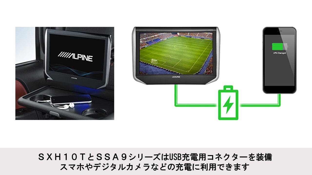 10.1型シートバック取付け型リアビジョン(2台パック)