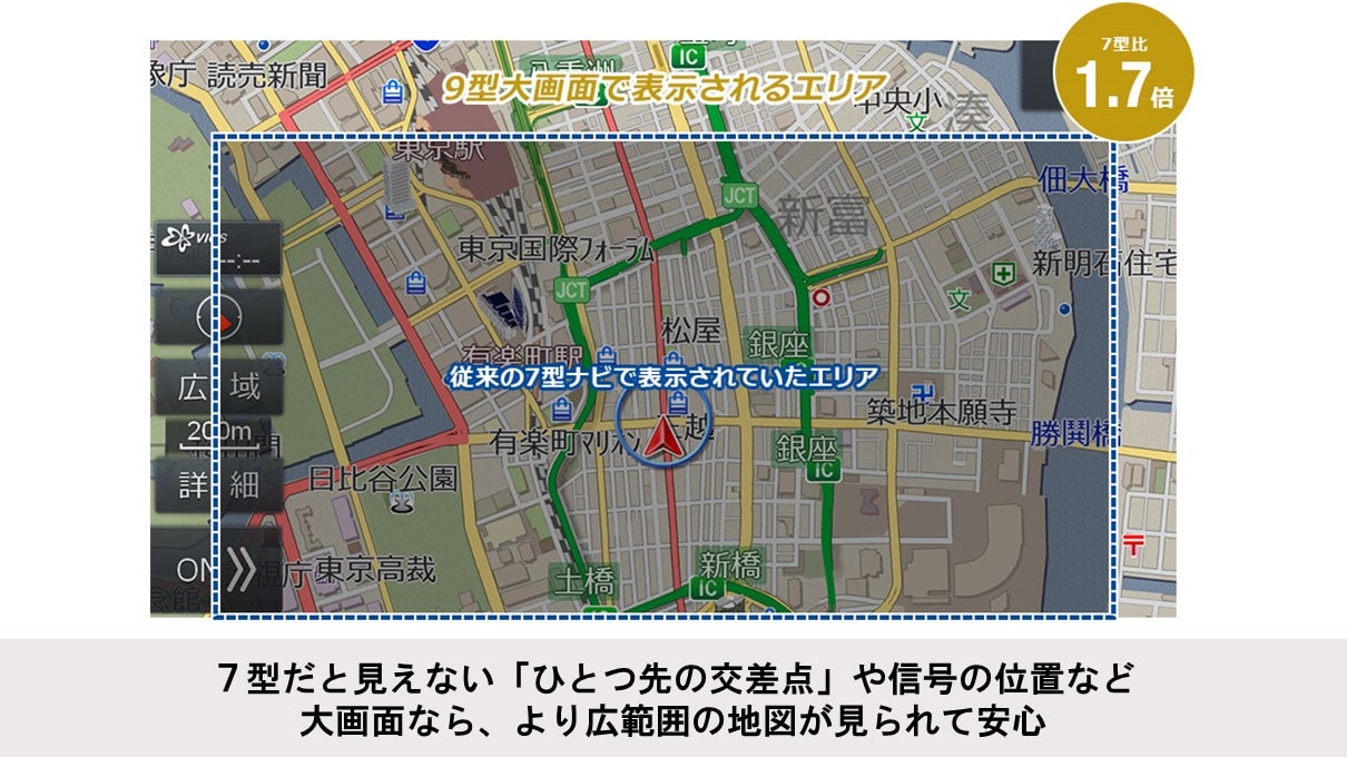 ラングラー専用 9型カーナビ ビッグX カメラパッケージ