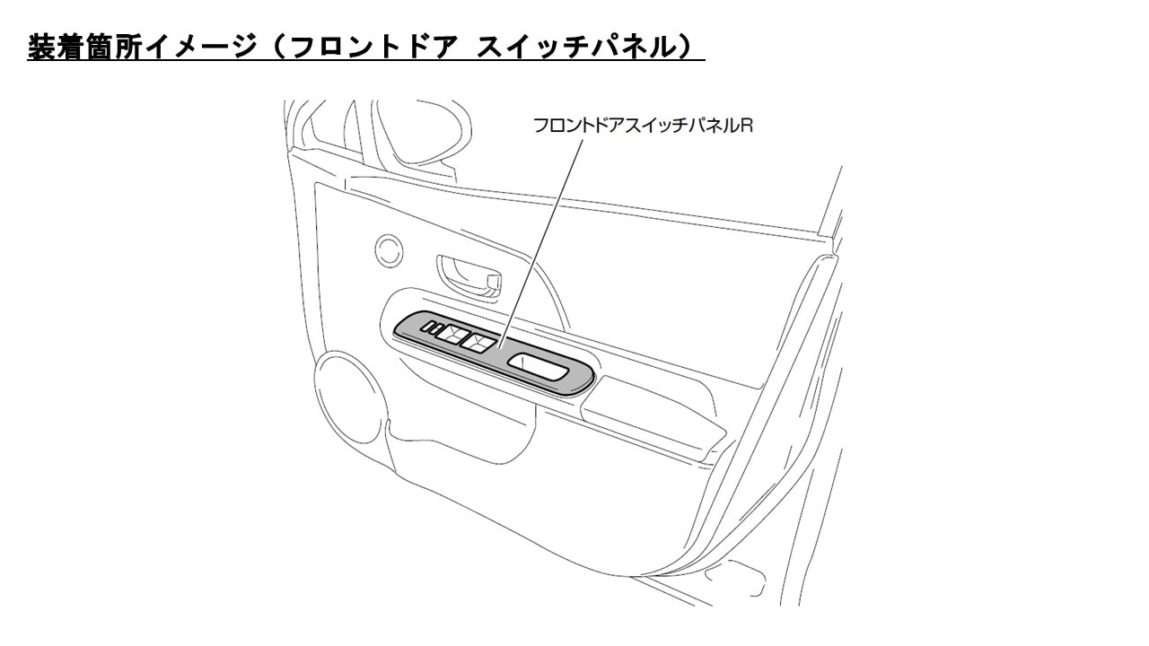 アクア(マイナーチェンジ前)専用 インテリアパネル (パネル色:ブラック)