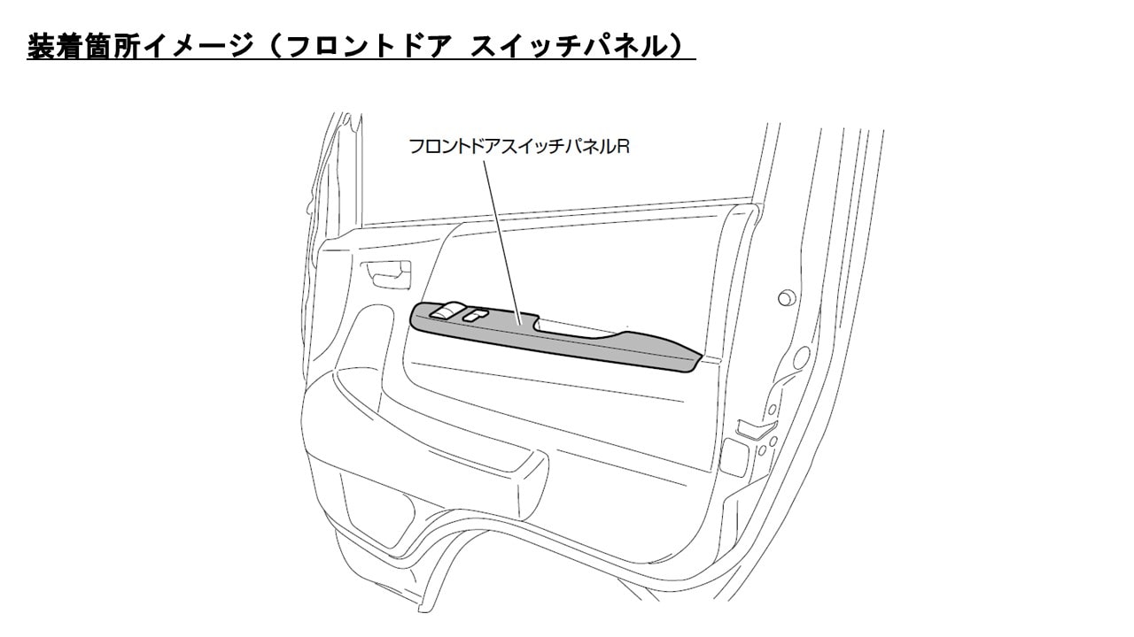 ハイエース専用 インテリアパネル (パネル色:ブラック)