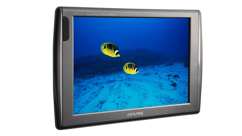 7型200mmワイドカーナビ(8型アーム取付け型リアビジョン付き)