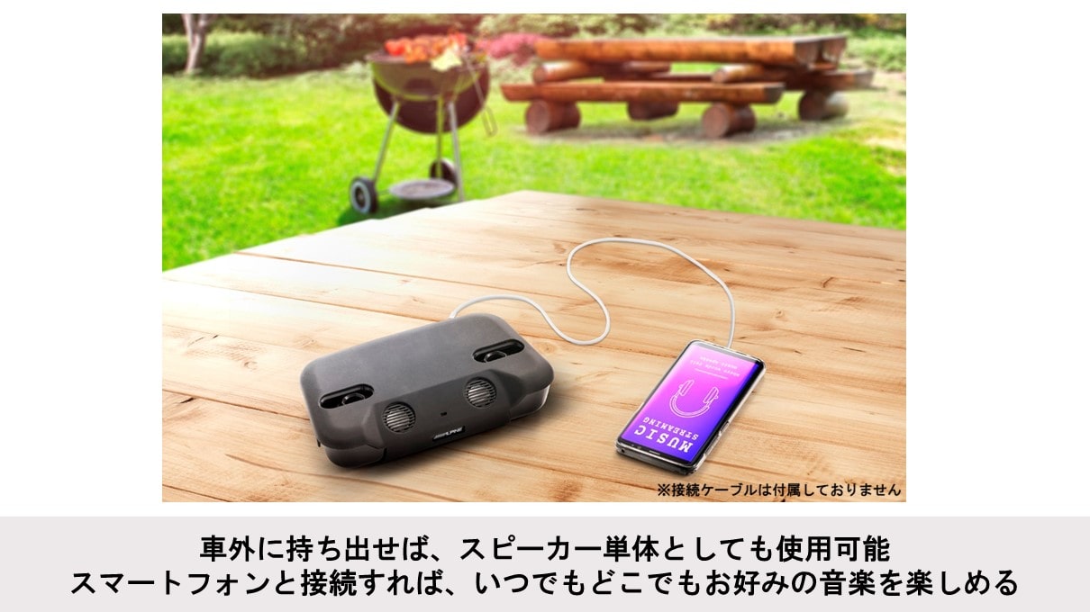 10.1型シートバック取付け型リアビジョン&ヘッドレストスピーカー(2台パック)