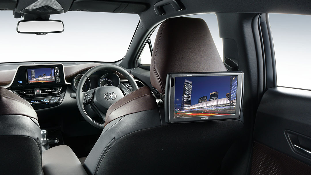 9型汎用シートバック取付け型リアビジョン