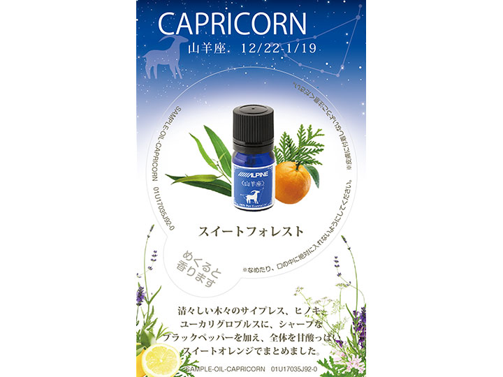 サンプルカード 山羊座【送料無料】