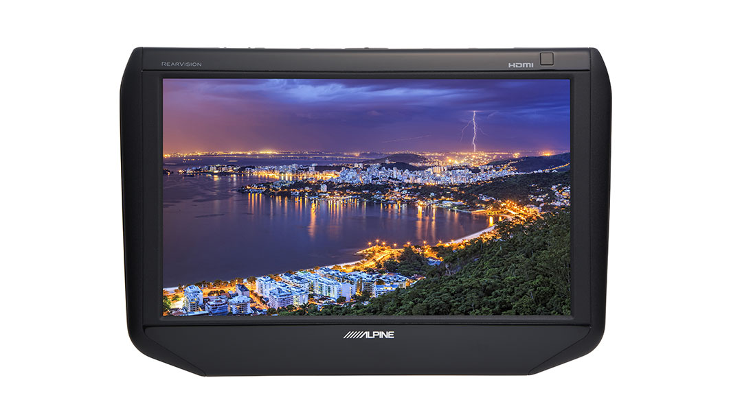 9型ヘッドレスト取付け型リアビジョン