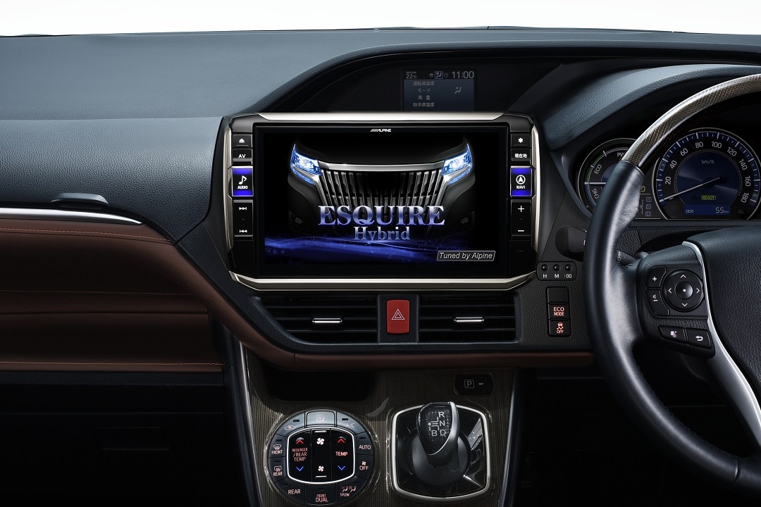 エスクァイア専用 11型カーナビ ビッグＸ11