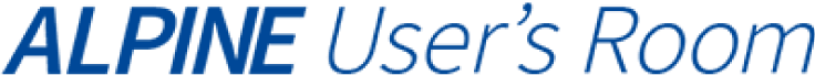 ALPINE User&rsquo;s Room