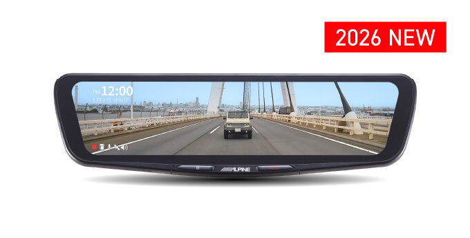 2026 NEW 前後録画ドライブレコーダー搭載 12型デジタルミラー 純正ミラー交換タイプ