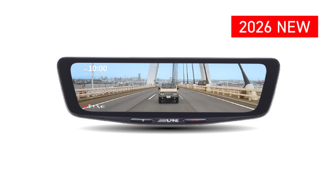 2026 NEW 前後録画ドライブレコーダー搭載 10型デジタルミラー 純正ミラー交換タイプ