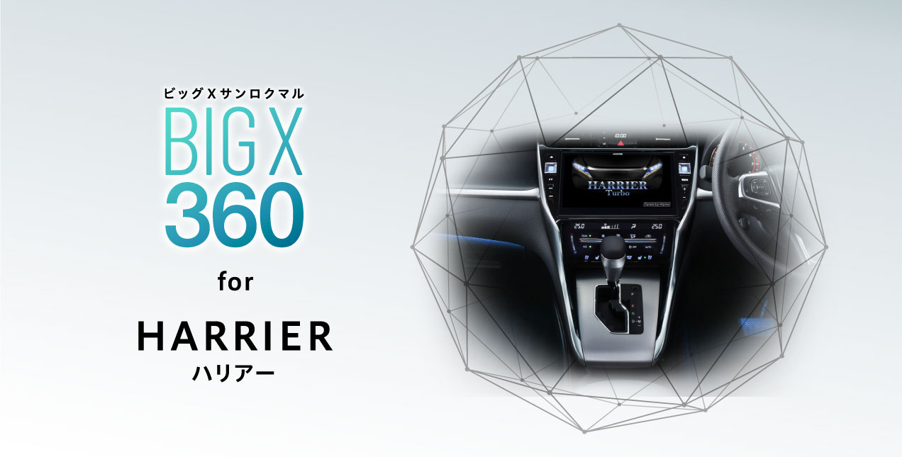 ビッグXサンロクマル BIGX360 for ハリアー